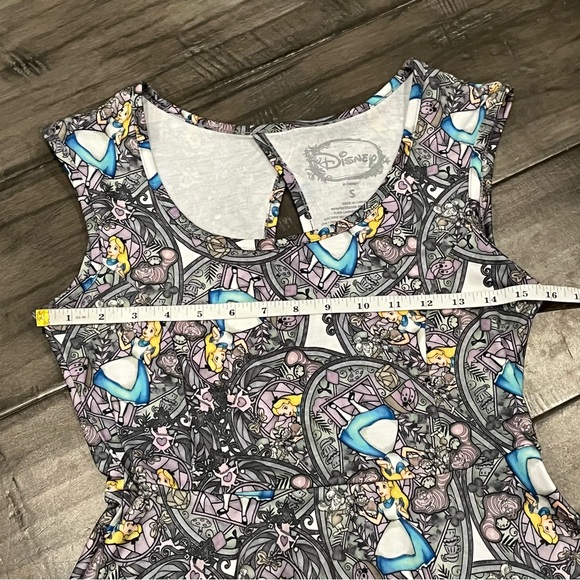 Disney Alice In Wonderland Stained Glass Dress - Size Small - Picture 14 of 15